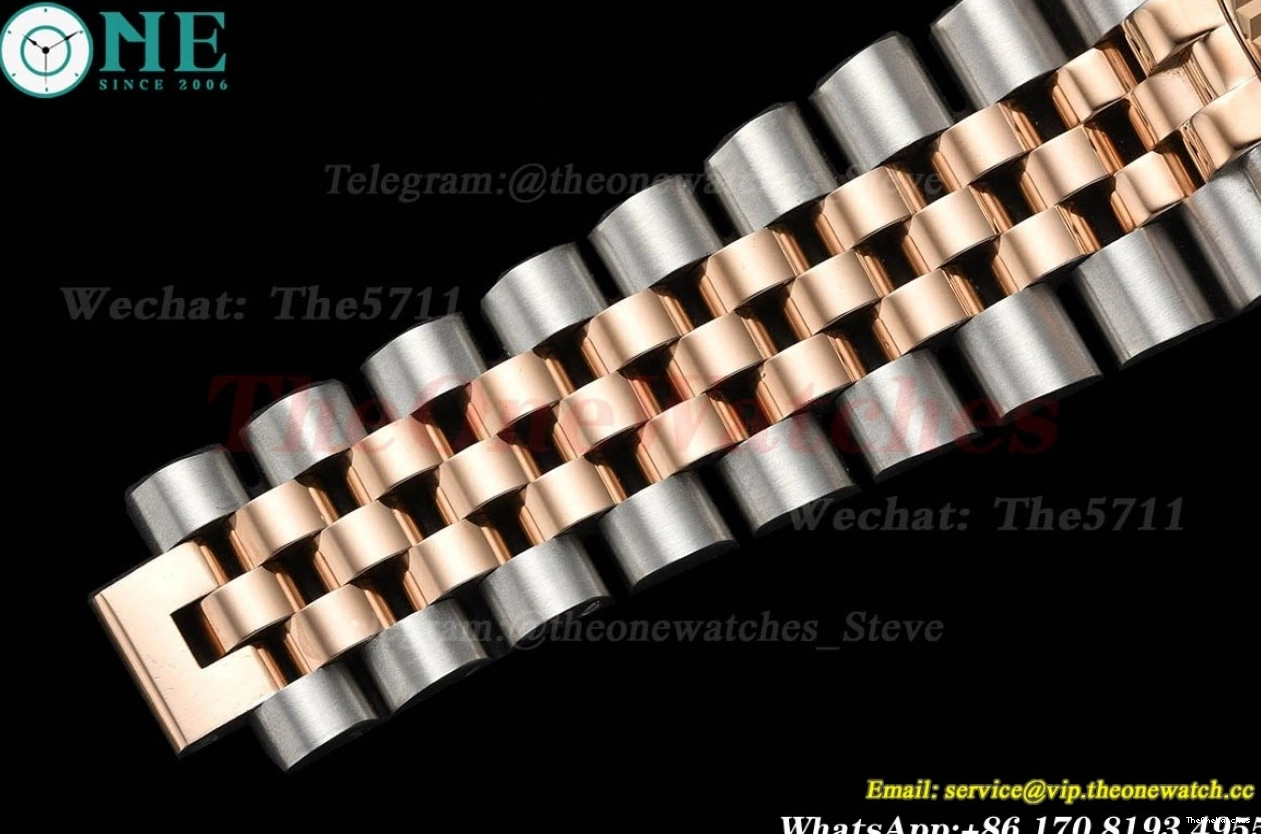 GDF MY8215 Stk RG Datejust 126331 41mm SS Jub Gold 0112